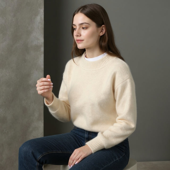 Marianna | Ponadczasowy wełniany sweter na chłodniejsze dni