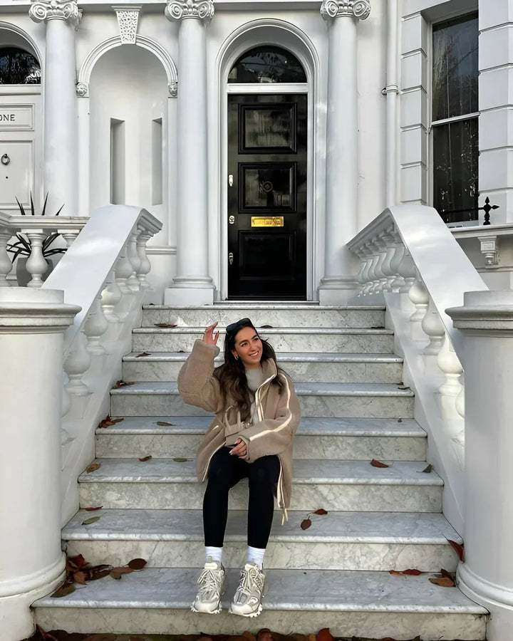 TED | Miękka i przytulna kurtka typu teddy