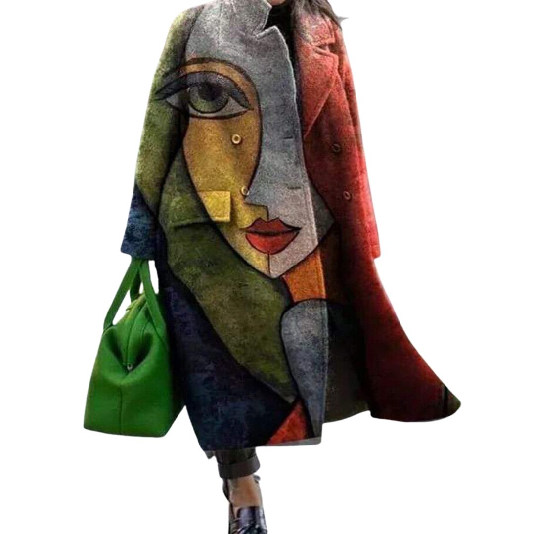 NATAJA | otulający płaszcz oversize