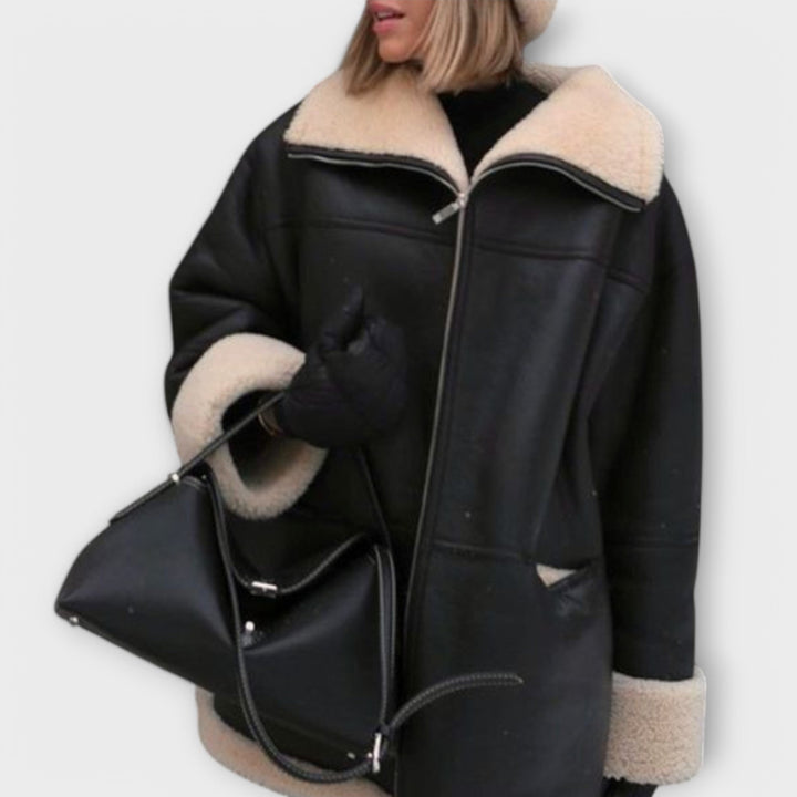 ZAYA|Kurtka skórzana