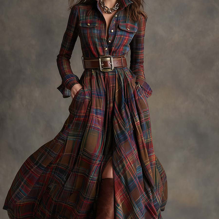 Ewelina | Klasyczna Elegancka Sukienka Koszulowa